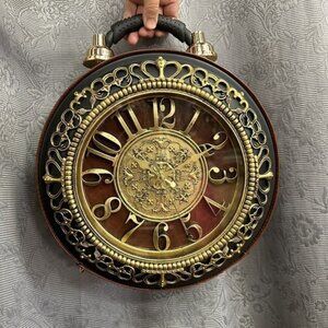 Real Clock Vintage Women HandBag